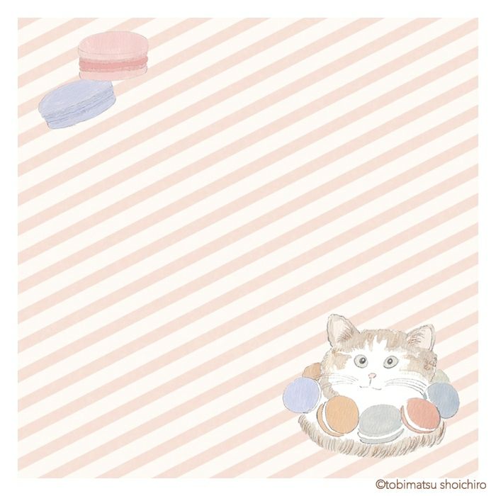 おりがみﾒﾓ ﾏｶﾛﾝ ﾄﾋﾞﾏﾂｼｮｳｲﾁﾛｳ