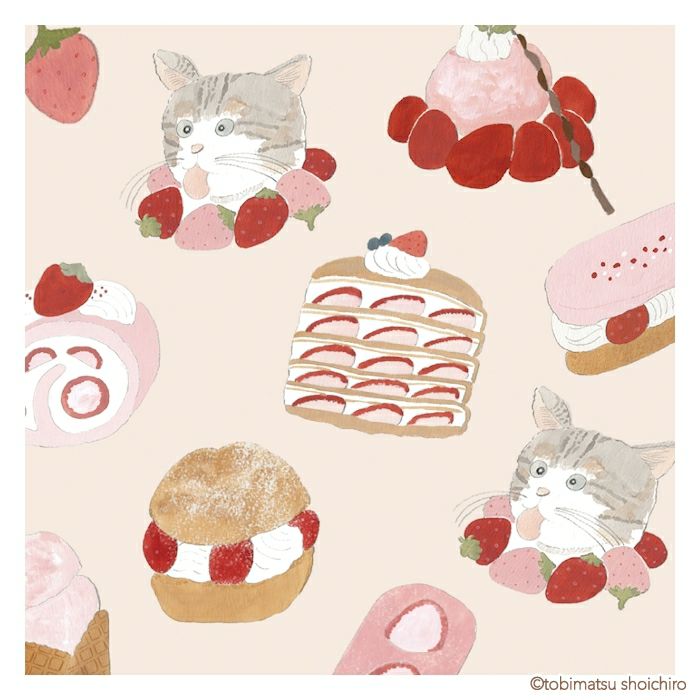 おりがみﾒﾓ いちごｽｲｰﾂ ﾄﾋﾞﾏﾂｼｮｳｲﾁﾛｳ