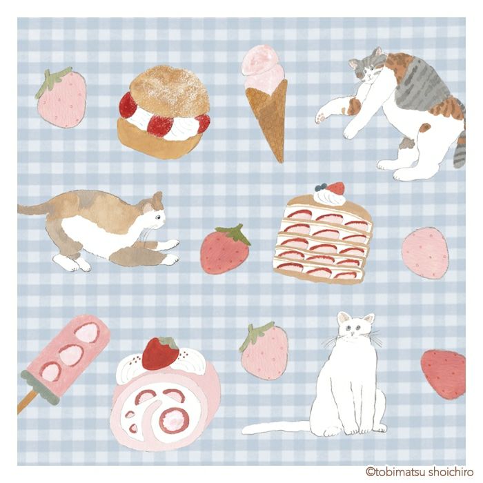 おりがみﾒﾓ いちごｽｲｰﾂ ﾄﾋﾞﾏﾂｼｮｳｲﾁﾛｳ