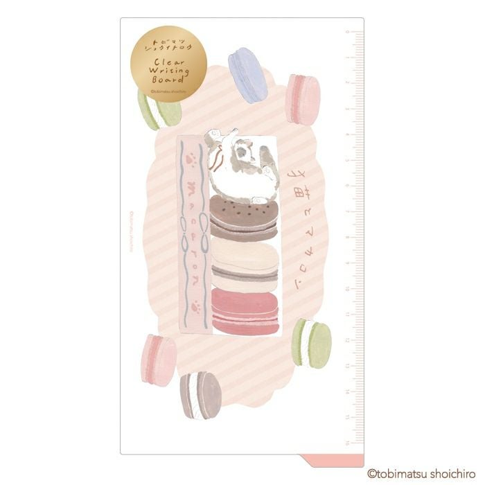 ｸﾘｱﾐﾆ下敷き ﾏｶﾛﾝ ﾄﾋﾞﾏﾂｼｮｳｲﾁﾛｳ