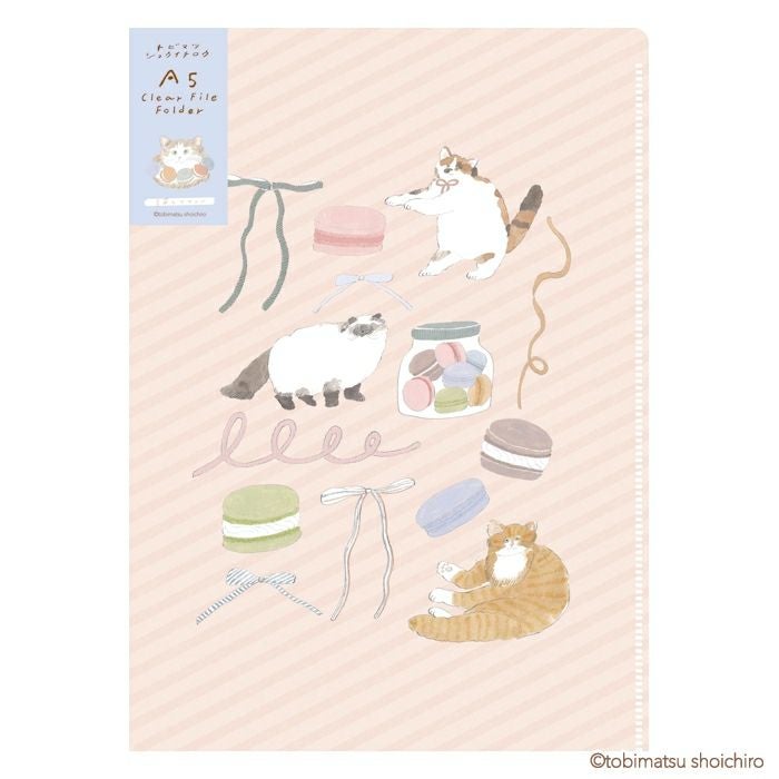 A5ｸﾘｱﾌｧｲﾙ（2PK） ﾏｶﾛﾝ ﾄﾋﾞﾏﾂｼｮｳｲﾁﾛｳ