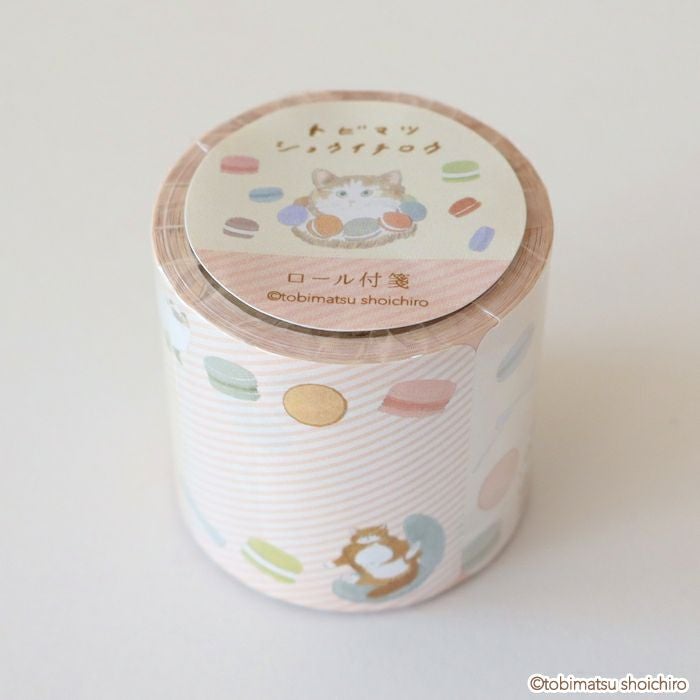 ｵﾝﾗｲﾝ限定 ﾛｰﾙ付箋 ﾄﾋﾞﾏﾂｼｮｳｲﾁﾛｳ ﾏｶﾛﾝ