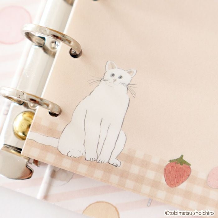 fufufu手帳 ﾘﾌｨﾙM6 ﾄﾋﾞﾏﾂｼｮｳｲﾁﾛｳ いちご