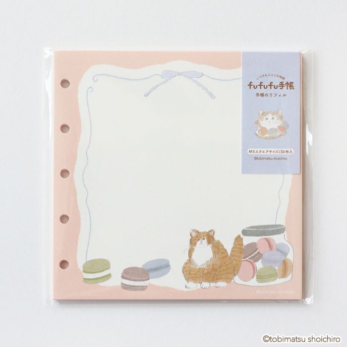 fufufu手帳 ﾘﾌｨﾙM5ｽｸｴｱ ﾄﾋﾞﾏﾂｼｮｳｲﾁﾛｳ ﾏｶﾛﾝ