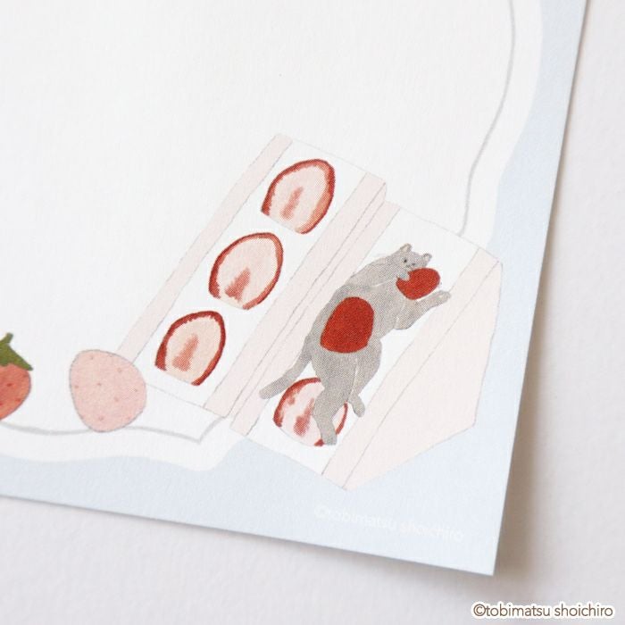 fufufu手帳 ﾘﾌｨﾙM5ｽｸｴｱ ﾄﾋﾞﾏﾂｼｮｳｲﾁﾛｳ いちご