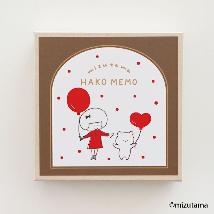 ｵﾝﾗｲﾝ限定 HAKO MEMO mizutama ﾊｰﾄとお菓子 | 古川紙工公式オンライン