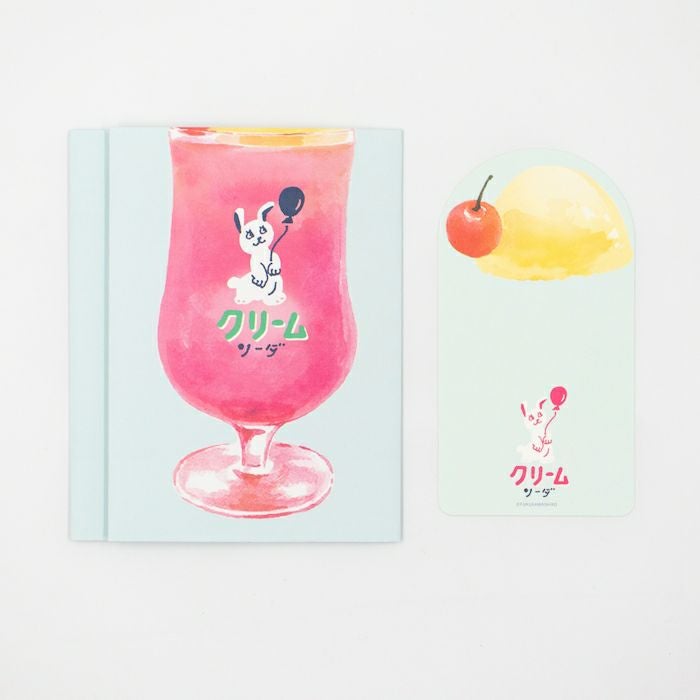 読書びよりｾｯﾄ ﾋﾟﾝｸｸﾘｰﾑｿｰﾀﾞ HONTOWATASHI | 古川紙工公式オンライン