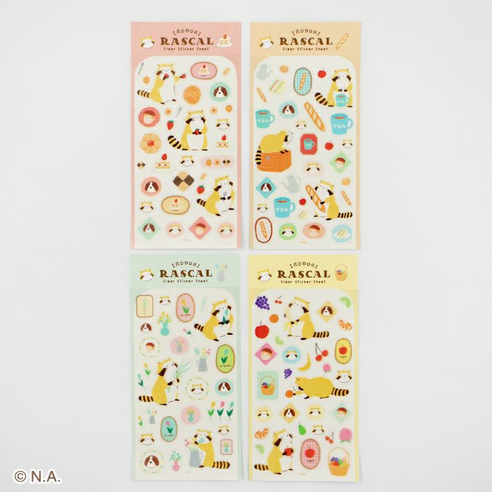 透明ｼｰﾙｼｰﾄ ﾌﾗﾜｰ ﾗｽｶﾙ