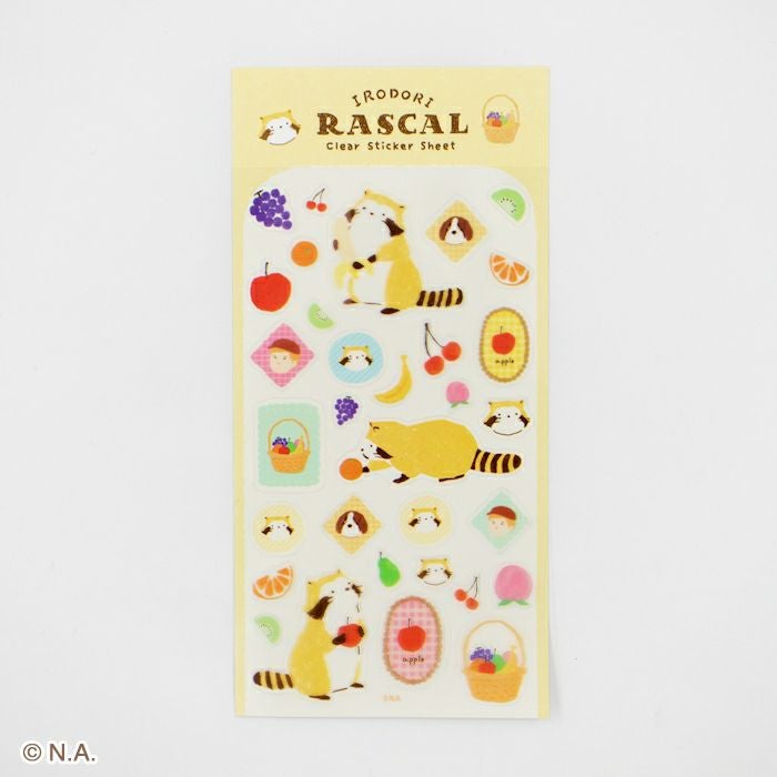 透明ｼｰﾙｼｰﾄ ﾌﾙｰﾂ ﾗｽｶﾙ