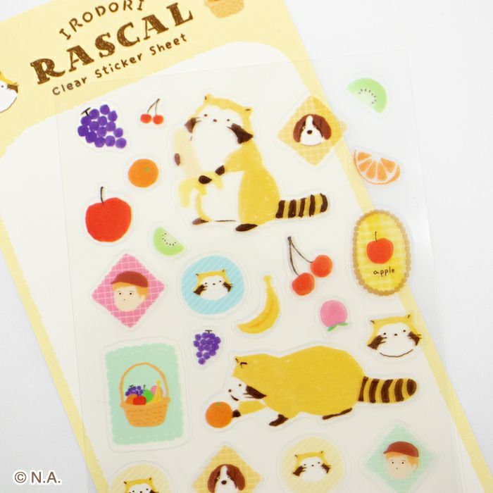 透明ｼｰﾙｼｰﾄ ﾌﾙｰﾂ ﾗｽｶﾙ