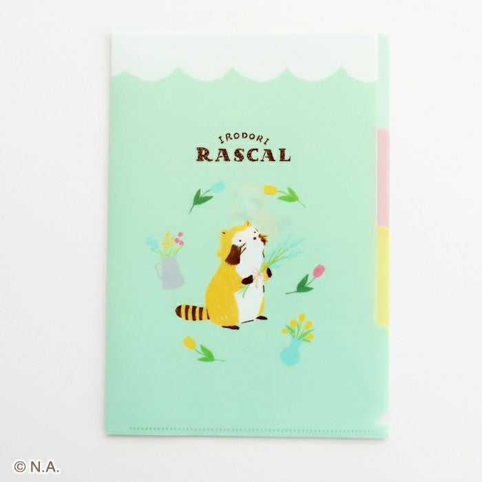 A5ｸﾘｱﾌｧｲﾙ（3PK） ﾌﾗﾜｰ ﾗｽｶﾙ