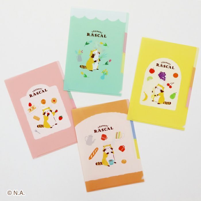 A5ｸﾘｱﾌｧｲﾙ（3PK） ﾌﾗﾜｰ ﾗｽｶﾙ | 古川紙工公式オンラインショップ
