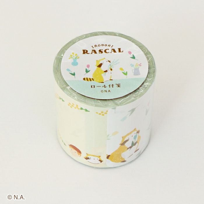 ｵﾝﾗｲﾝ限定 ﾛｰﾙ付箋 ﾗｽｶﾙ ﾌﾗﾜｰ