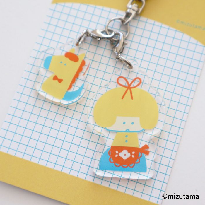 ｵﾝﾗｲﾝ限定 ｱｸﾘﾙ2連ｷｰﾎﾙﾀﾞｰ ATELIER SHOP 女の子 | 古川紙工公式