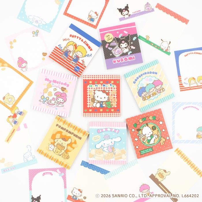 ﾒﾓﾊﾟｯﾄﾞ ﾊﾟﾃｨ&ｼﾞﾐｰ おやつ ｻﾝﾘｵ | 古川紙工公式オンラインショップ