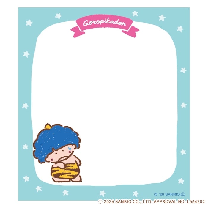 ﾒﾓﾊﾟｯﾄﾞ ｺﾞﾛﾋﾟｶﾄﾞﾝ おやつ ｻﾝﾘｵ | 古川紙工公式オンラインショップ