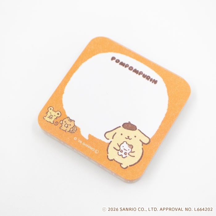 伝言ふせん ﾎﾟﾑﾎﾟﾑﾌﾟﾘﾝ おやつ ｻﾝﾘｵ | 古川紙工公式オンラインショップ