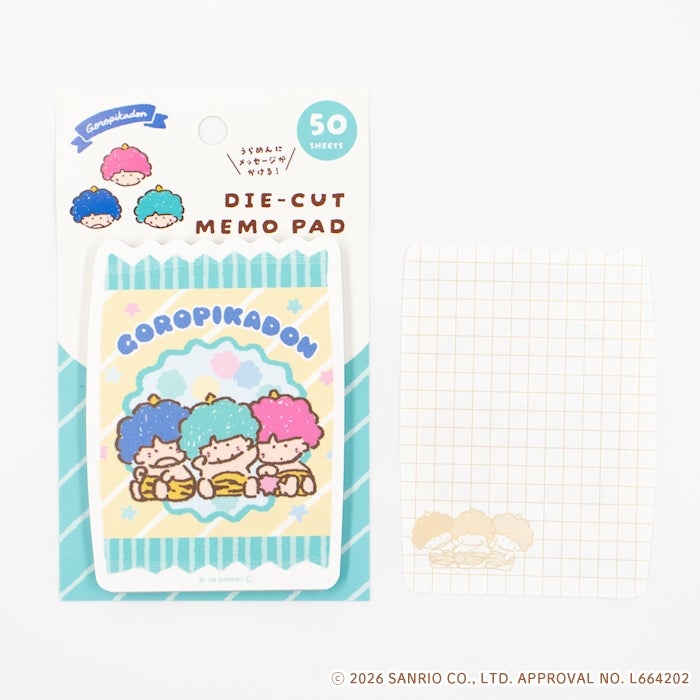 ﾀﾞｲｶｯﾄﾒﾓ ｺﾞﾛﾋﾟｶﾄﾞﾝ おやつ ｻﾝﾘｵ | 古川紙工公式オンラインショップ