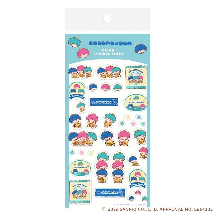 透明ｼｰﾙｼｰﾄ ｺﾞﾛﾋﾟｶﾄﾞﾝ おやつ ｻﾝﾘｵ | 古川紙工公式オンラインショップ