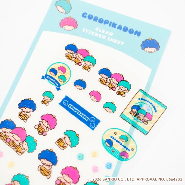 透明ｼｰﾙｼｰﾄ ｺﾞﾛﾋﾟｶﾄﾞﾝ おやつ ｻﾝﾘｵ | 古川紙工公式オンラインショップ