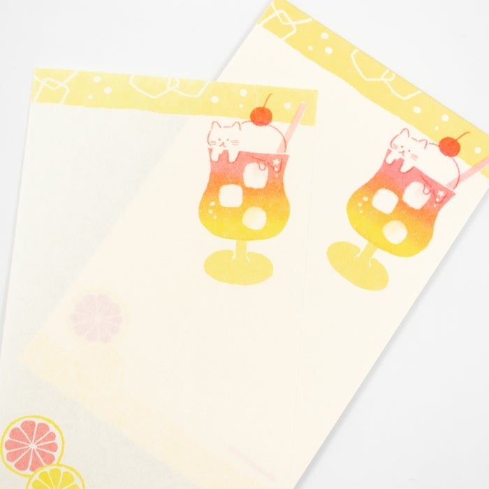 ﾐﾆﾚﾀｰｾｯﾄ ｿｰﾀﾞにゃんこ お菓子などうぶつ工房 | 古川紙工公式