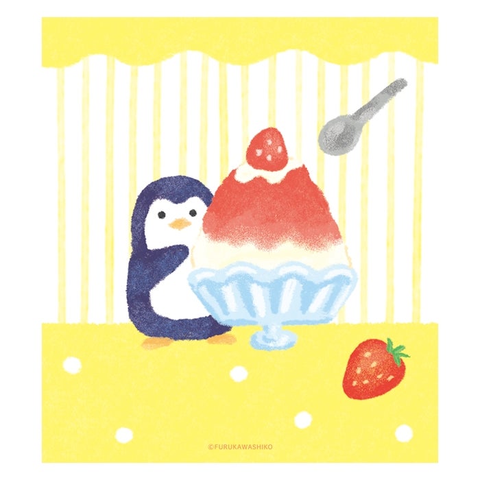 ﾒﾓﾊﾟｯﾄﾞ ﾍﾟﾝｷﾞﾝとかき氷 | 古川紙工公式オンラインショップ