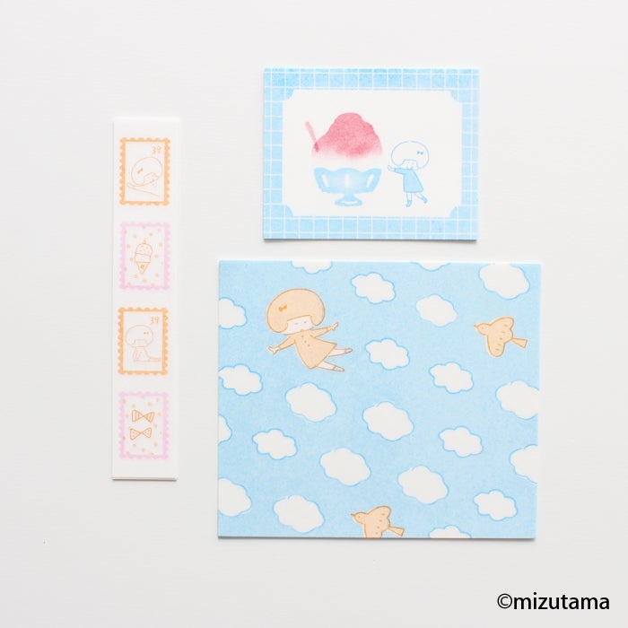 ｵﾝﾗｲﾝ限定 ﾁｮｷﾁｮｷﾍﾟｰﾊﾟｰ mizutama ｽｲｶとｱｲｽ