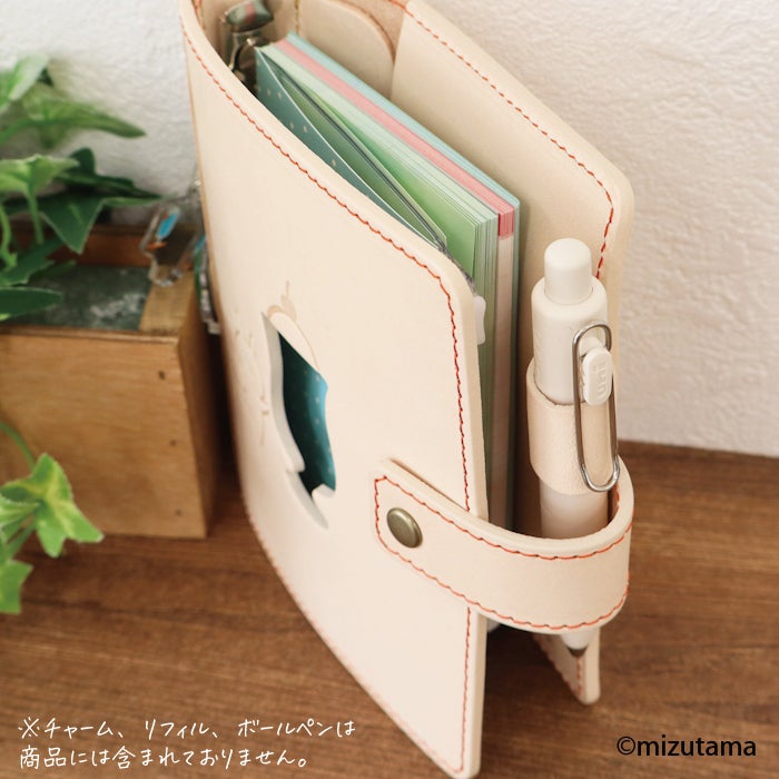 fufufu手帳 革手帳 mizutama