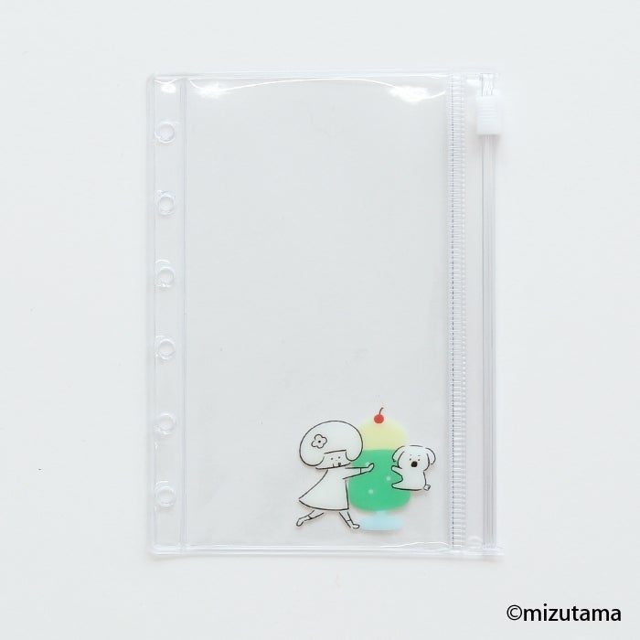 fufufu手帳 ﾎﾟｹｯﾄﾘﾌｨﾙM6 ｸﾘｰﾑｿｰﾀﾞ