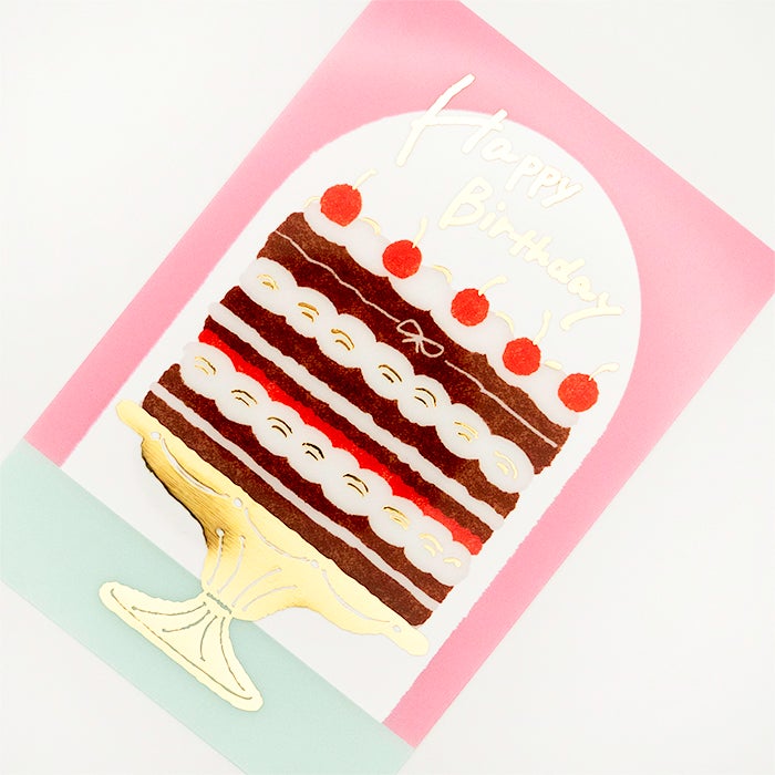 箔押しｸﾘｱｶｰﾄﾞ ﾁｮｺｹｰｷ | 古川紙工公式オンラインショップ