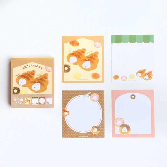 メモにも使えるお懐紙　4個セット ﾒﾓﾊﾟｯﾄﾞ すっぽりｳｻｷﾞ | 古川紙工公式オンラインショップ