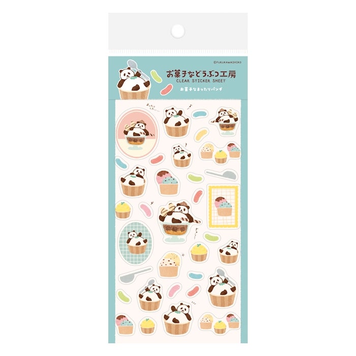 ふわふわkota32♡様　ソリダスター 透明ｼｰﾙｼｰﾄ まったりﾊﾟﾝﾀﾞ | 古川紙工公式オンラインショップ