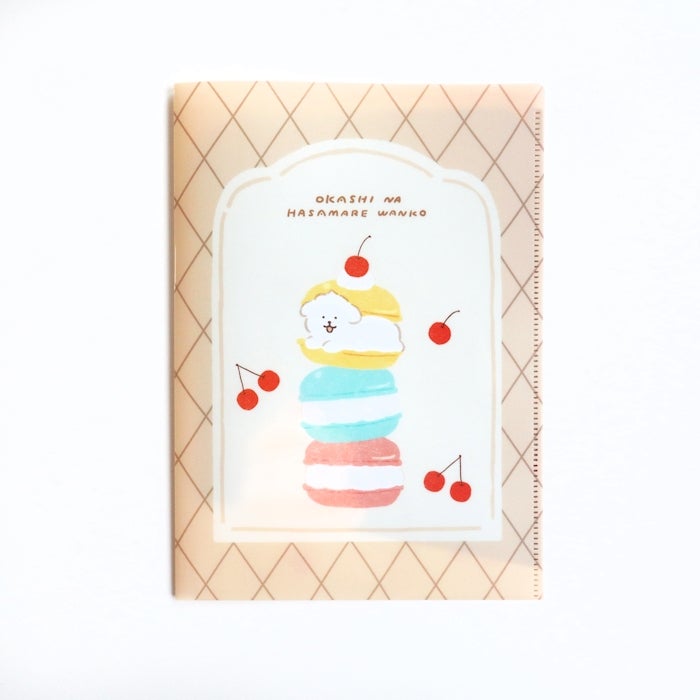A5ｸﾘｱﾌｧｲﾙ(2PK) はさまれﾜﾝｺ | 古川紙工公式オンラインショップ