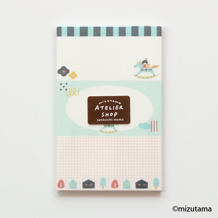 ｵﾝﾗｲﾝ限定 ｻﾝｺｲﾁmemo ATELIER SHOP 木馬 | 古川紙工公式オンラインショップ