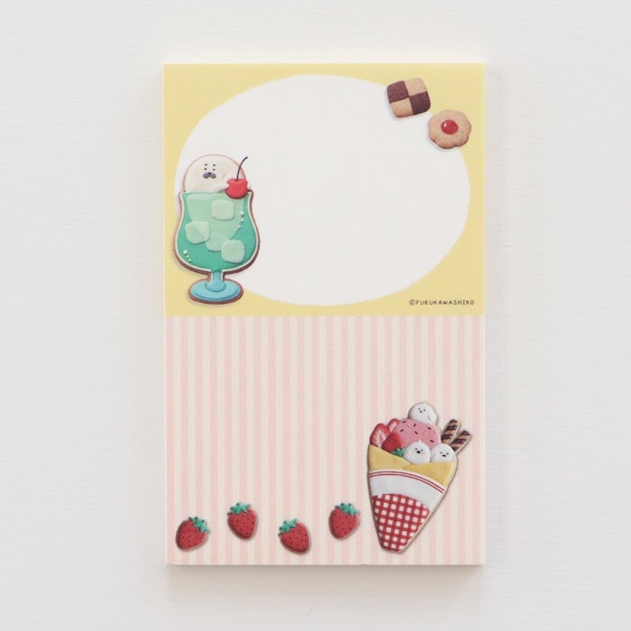 PeaceminusOne メモ用紙 ｵﾝﾗｲﾝ限定 ﾆｺｲﾁmemo ｸｯｷｰ ｸﾘｰﾑｱｻﾞﾗｼ | 古川紙工公式オンラインショップ