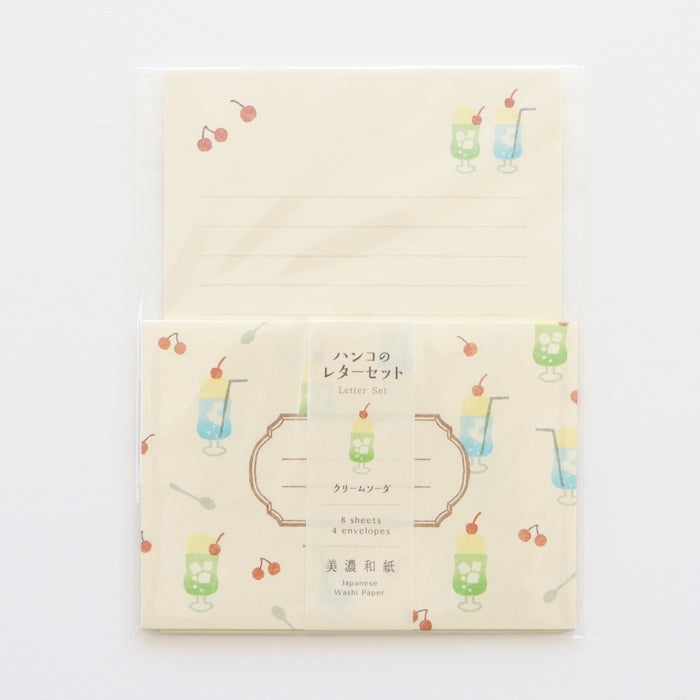 ﾊﾝｺのﾚﾀｰｾｯﾄ ｸﾘｰﾑｿｰﾀﾞ