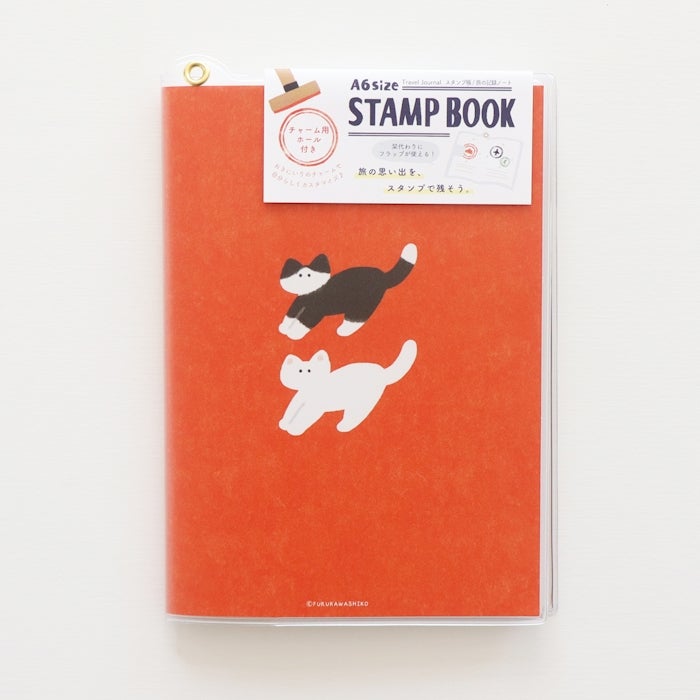  ｽﾀﾝﾌﾟ帳A6 ﾈｺ