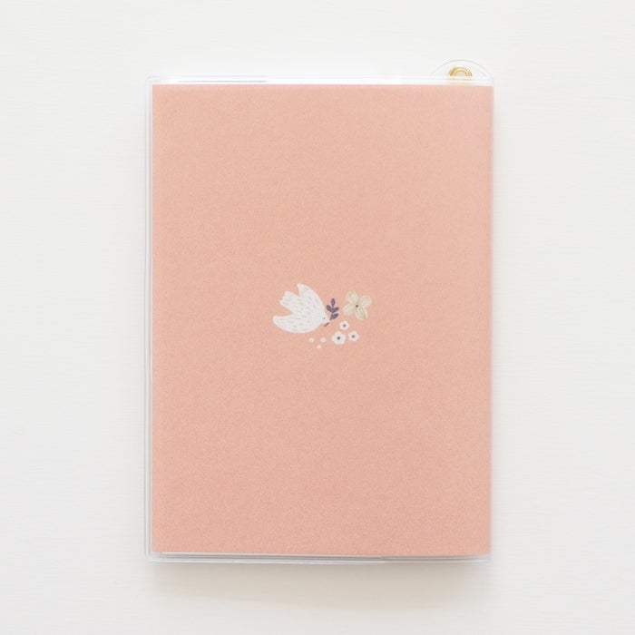 ｽﾀﾝﾌﾟ帳A6 花と小鳥
