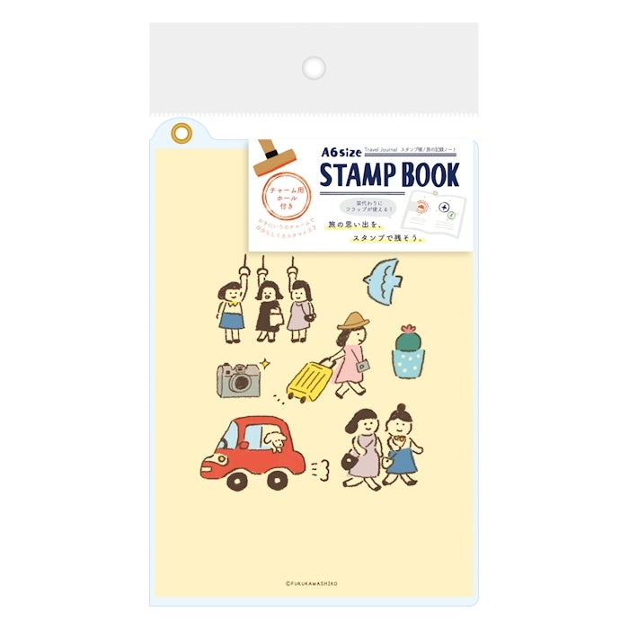 ｽﾀﾝﾌﾟ帳A6 おでかけ