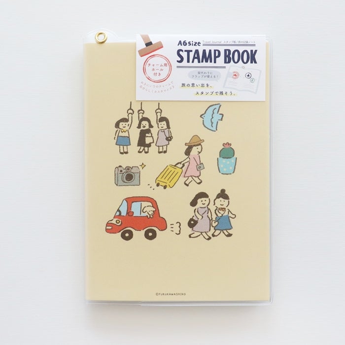 ｽﾀﾝﾌﾟ帳A6 おでかけ