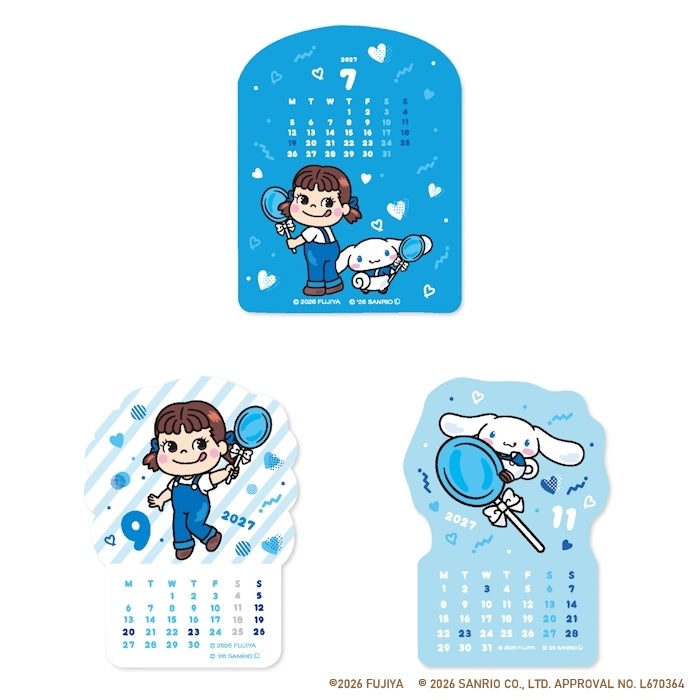  ｼｰﾙｶﾚﾝﾀﾞｰ PEKO×CINNAMOROLL 2027