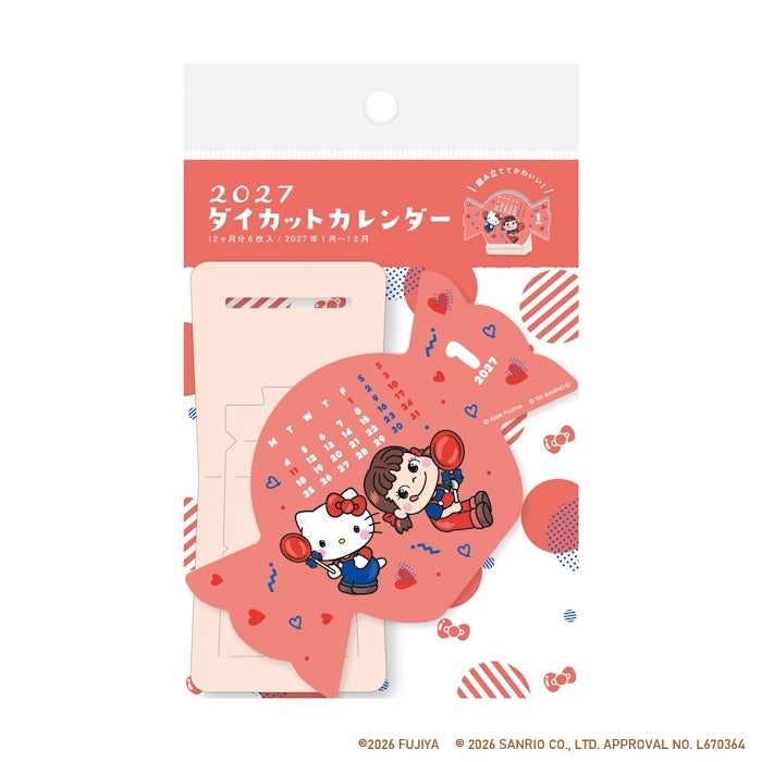  ﾀﾞｲｶｯﾄｶﾚﾝﾀﾞｰ PEKO×HELLO KITTY 2027
