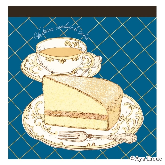 箔押しﾒﾓﾊﾟｯﾄﾞ ｳﾞｨｸﾄﾘｱｹｰｷ