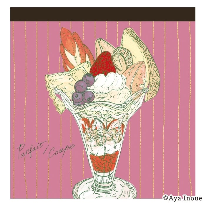 箔押しﾒﾓﾊﾟｯﾄﾞ ﾊﾟﾌｪ