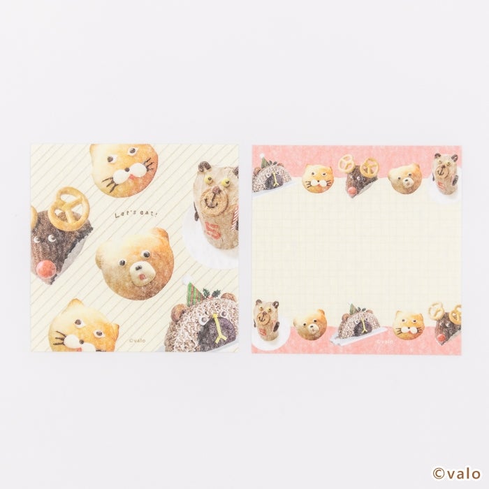 6柄ｱｿｰﾄﾒﾓ ごきげんﾍﾞｰｶﾘｰ