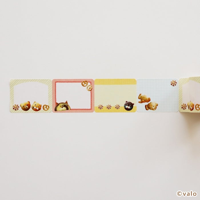 ｵﾝﾗｲﾝ限定 ﾛｰﾙ付箋 ごきげんﾍﾞｰｶﾘｰ