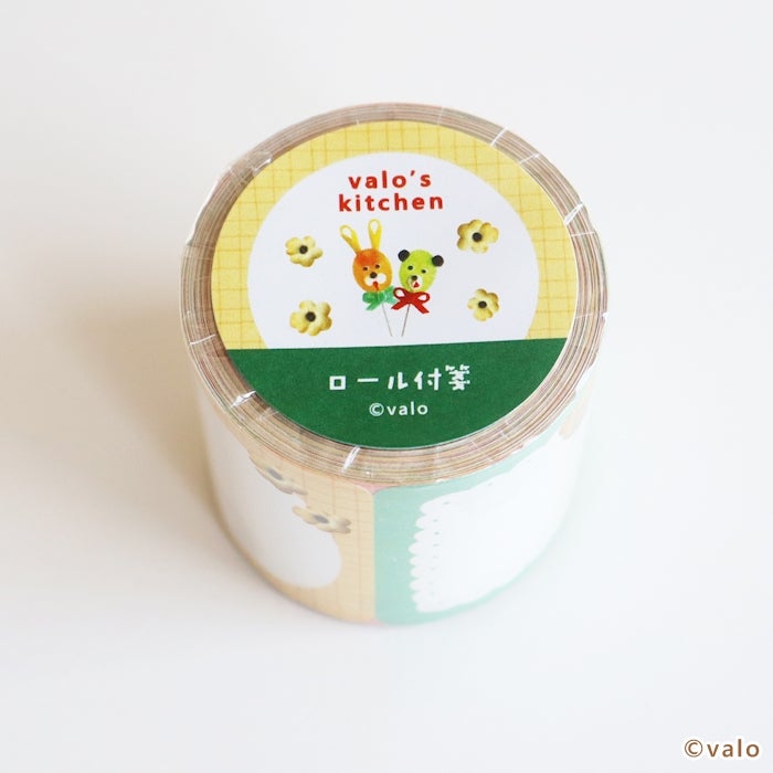 ｵﾝﾗｲﾝ限定 ﾛｰﾙ付箋 ちょこっとおやつ