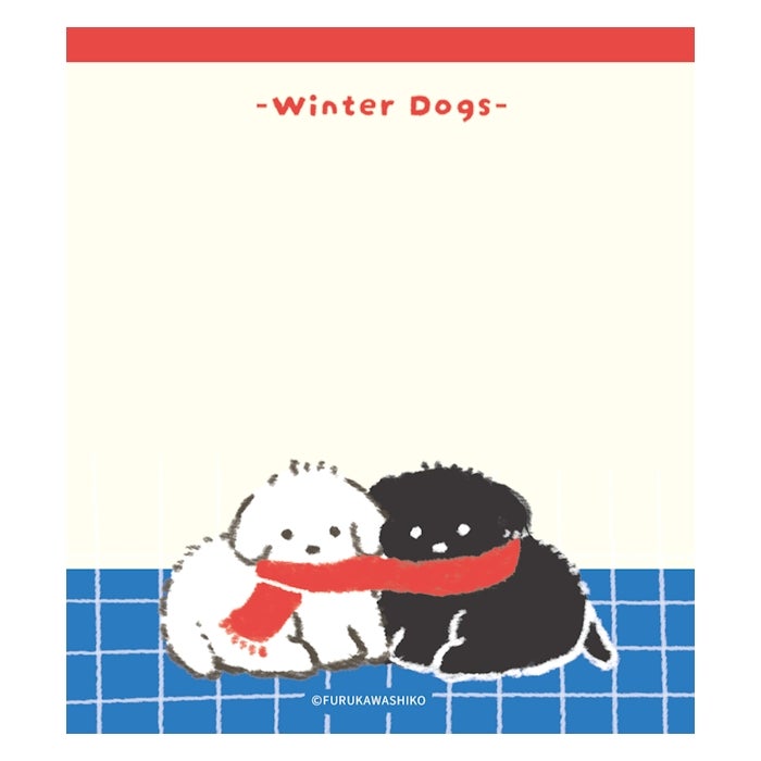 ﾒﾓﾊﾟｯﾄﾞ 雪といぬ