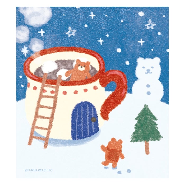  ﾒﾓﾊﾟｯﾄﾞ 雪とくま