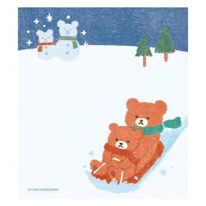  ﾒﾓﾊﾟｯﾄﾞ 雪とくま
